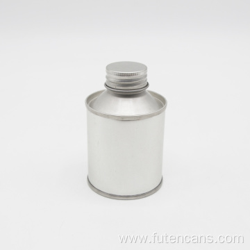 Empty Metal Cans Round